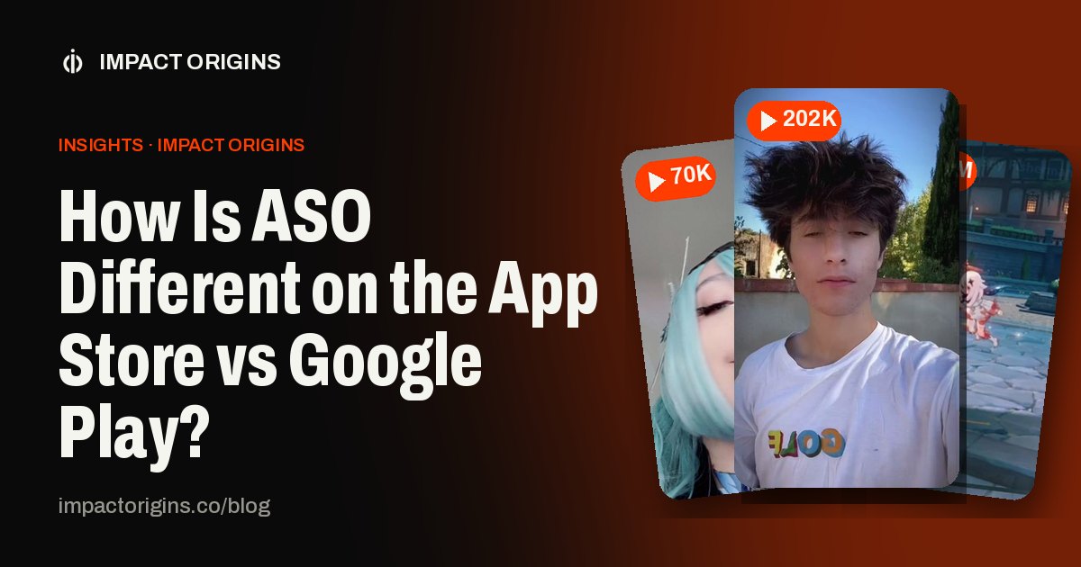 How Is ASO Different on the App Store vs Google Play?