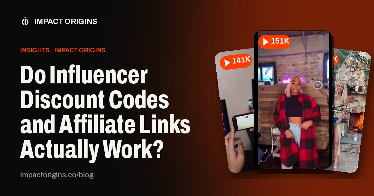 Do Influencer Discount Codes and Affiliate Links Actually Work?