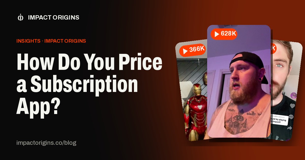 How Do You Price a Subscription App?